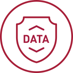 Ikona bezpečnosti údajov